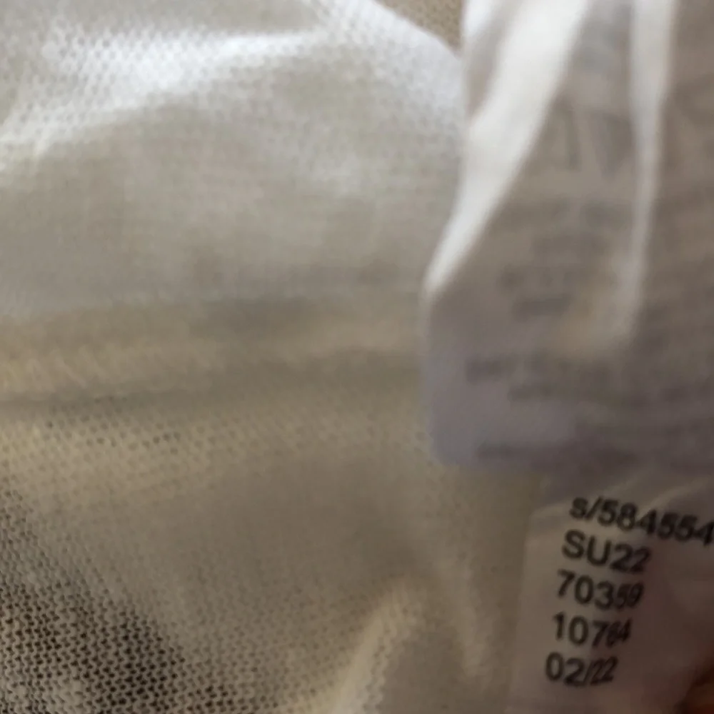 Ann‎ Taylor Cut Out 100% Linen Tee White Sz L - NWT - Picture 7 of 8